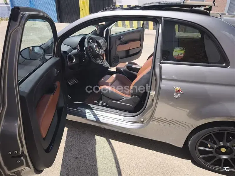 Usado Abarth 595 Turismo 160 CV (117 kW) 2013 Gris / plata Berlina