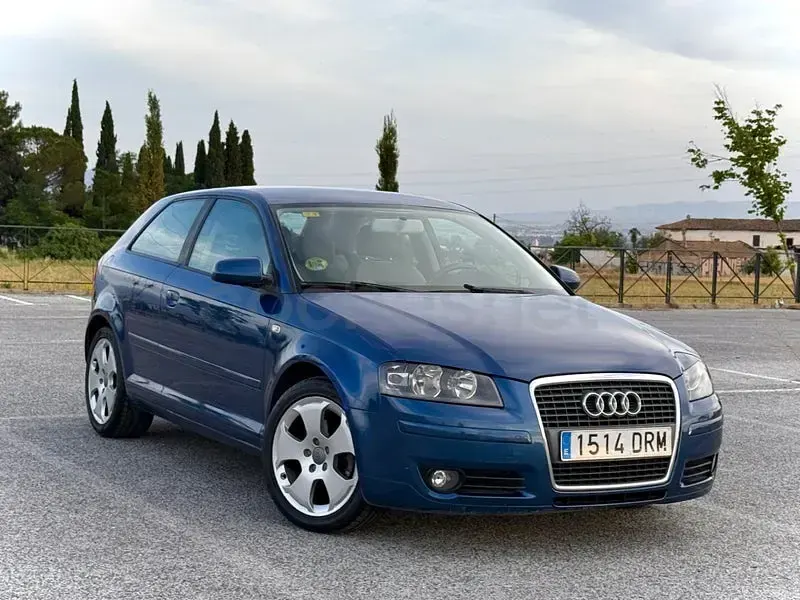 Usado Audi A3 Ambiente 150 CV (110 kW) 2005 Azul Utilitario