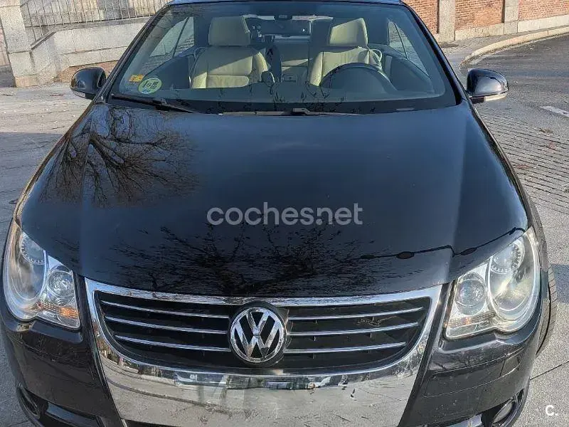 Usado VW Eos 140 CV (102 kW) 2007 Negro Descapotable