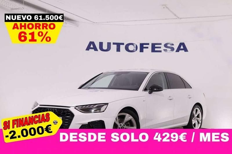 Usado Audi A4 S-Line 163 CV (119 kW) 2021 Blanco Berlina
