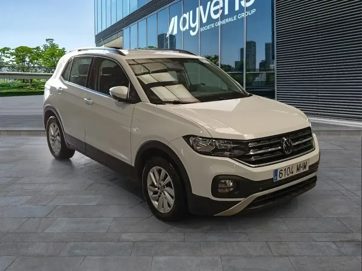 Usado VW T-Cross Advance 110 CV (80 kW) 2023 Blanco SUV