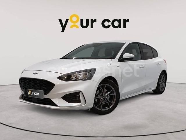 Blanco Usado 2021 Ford Focus ST-Line Berlina | 16.490 € (Precio justo) - Imagen 1/4