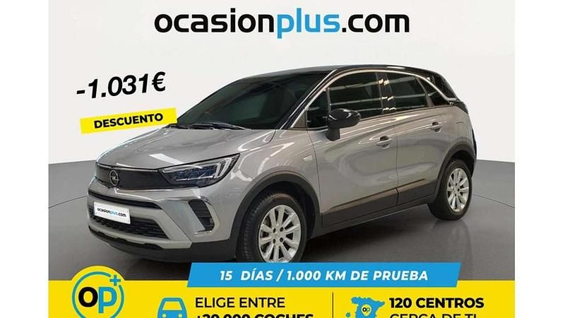 Usado Opel Crossland X Edition 110 CV (80 kW) 2021 Gris SUV