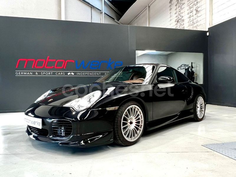 Negro Usado 2002 Porsche 911 Turbo Coupe | 62.900 € - Imagen 1/4