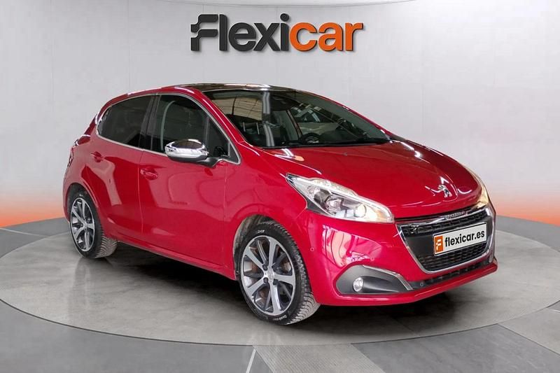 Granate Usado 2017 Peugeot 208 Style Utilitario | 7090 € (Buen precio) - Imagen 1/4