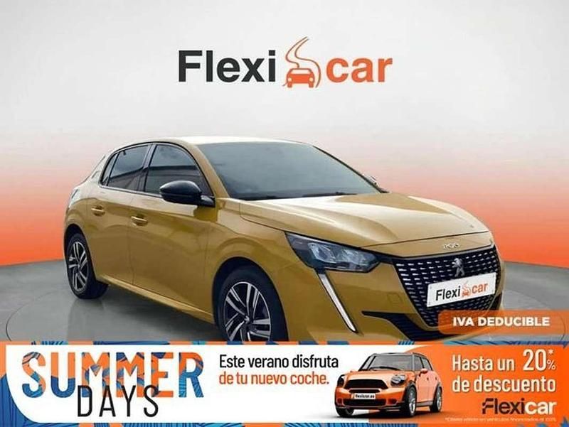 Amarillo Usado 2022 Peugeot 208 Allure Utilitario | 9990 € (Super precio) - Imagen 1/4