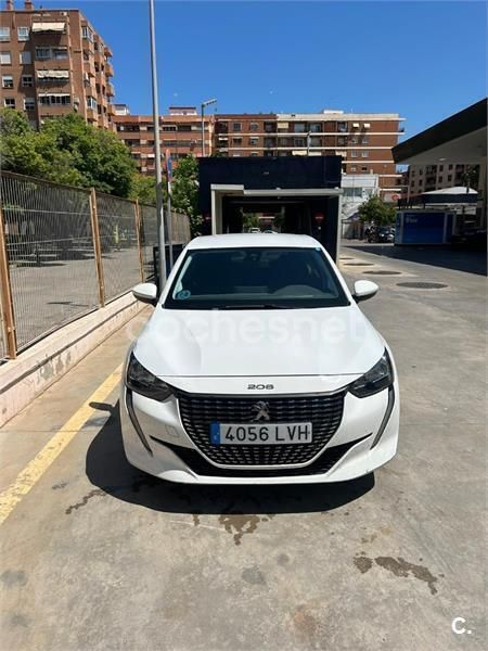 Blanco Usado 2021 Peugeot 208 Active Utilitario | 10.800 € (Buen precio) - Imagen 1/4