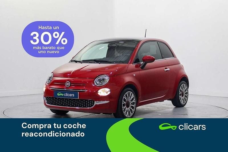 Rojo Usado 2021 Fiat 500 Red Utilitario | 9090 € (Precio justo) - Imagen 1/4