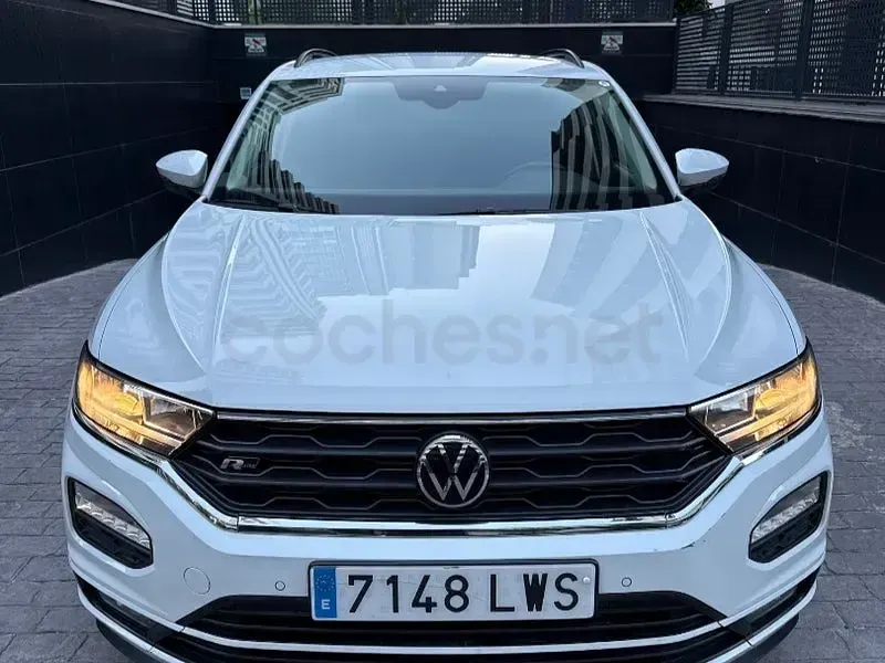 Usado VW T-Roc R-line 150 CV (110 kW) 2022 Blanco SUV