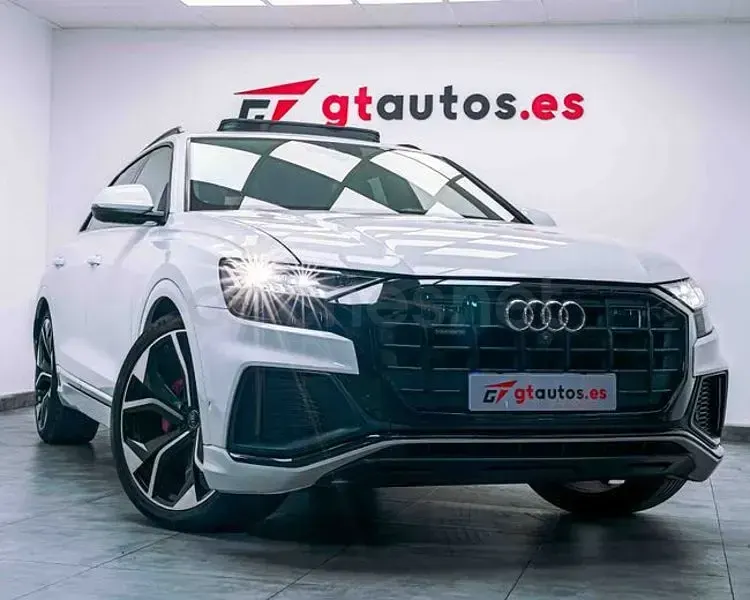 Usado Audi Q8 S-Line 286 CV (210 kW) 2018 Blanco SUV
