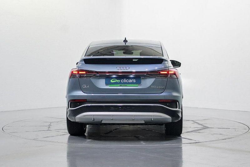 Usado Audi Q4 Sportback e-tron S-Line 219 kW (299 CV) 2023 Azul SUV
