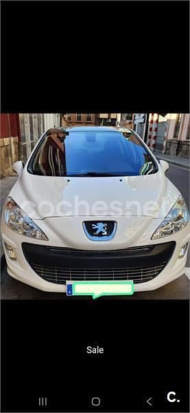 Usado Peugeot 308 Premium 120 CV (88 kW) 2009 Blanco Berlina