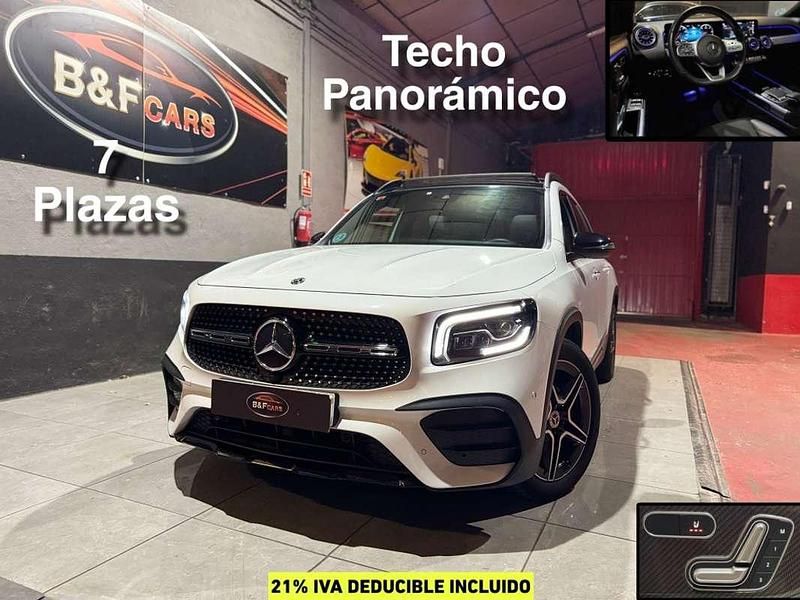 Blanco Usado 2021 Mercedes GLB200 SUV | 29.200 € (Super precio) - Imagen 1/4