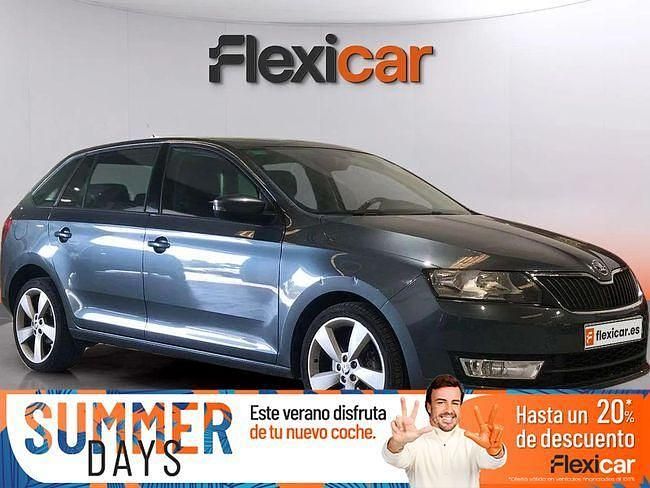 Usado Skoda Rapid Ambition 105 CV (77 kW) 2015 Gris Berlina