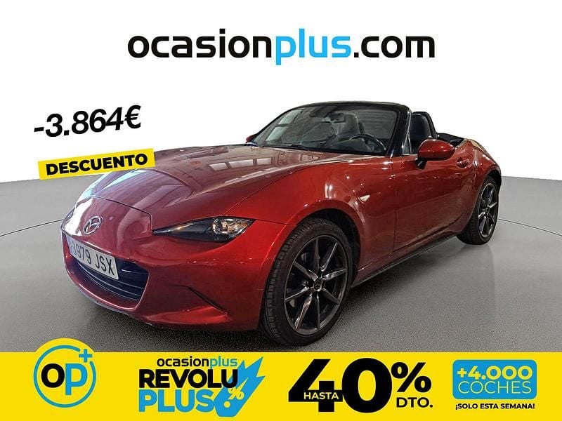 Usado Mazda MX5 Style+ 160 CV (117 kW) 2016 Rojo Descapotable