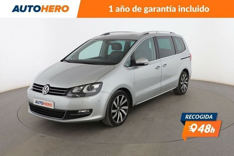 Gris Usado 2017 VW Sharan Sportline Monovolumen | 22.599 € - Imagen 1/3