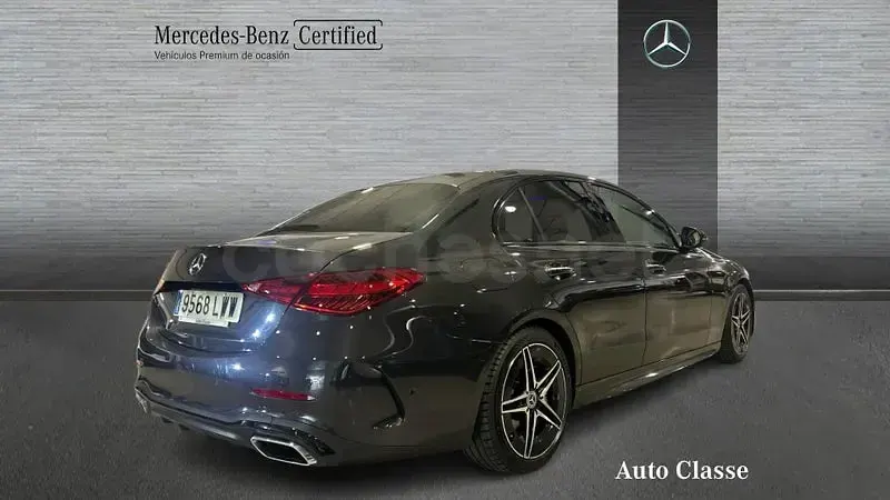 Usado Mercedes C220 200 CV (147 kW) 2022 Gris / plata Familiar