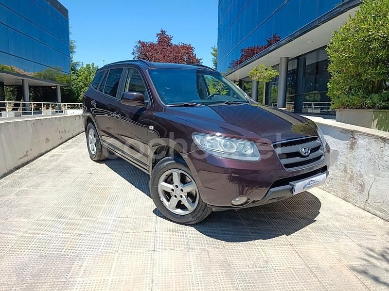 Granate Usado 2007 Hyundai Santa Fe Comfort SUV | 7350 € (Precio justo) - Imagen 1/4
