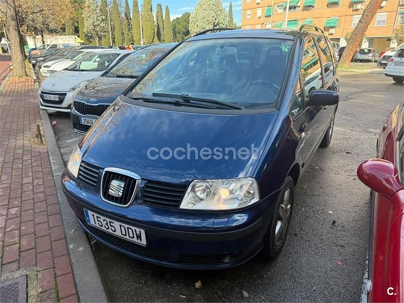 Azul Usado 2004 Seat Alhambra Stylance Monovolumen | 3800 € (Precio justo) - Imagen 1/4