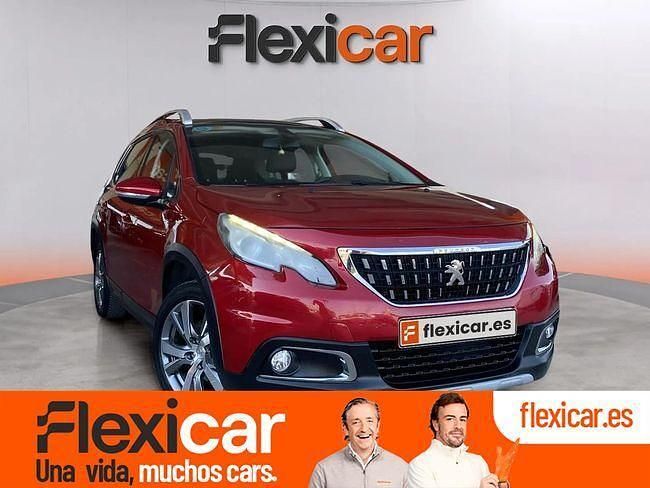 Rojo Usado 2017 Peugeot 2008 SUV | 11.390 € (Precio justo) - Imagen 1/4