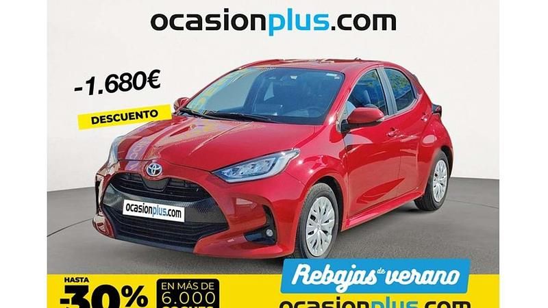 Rojo Usado 2022 Toyota Yaris Hybrid Business Edition Utilitario | 16.810 € (Super precio) - Imagen 1/4