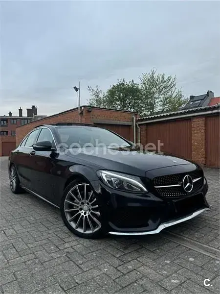 Usado Mercedes C220 170 CV (125 kW) 2018 Negro Berlina