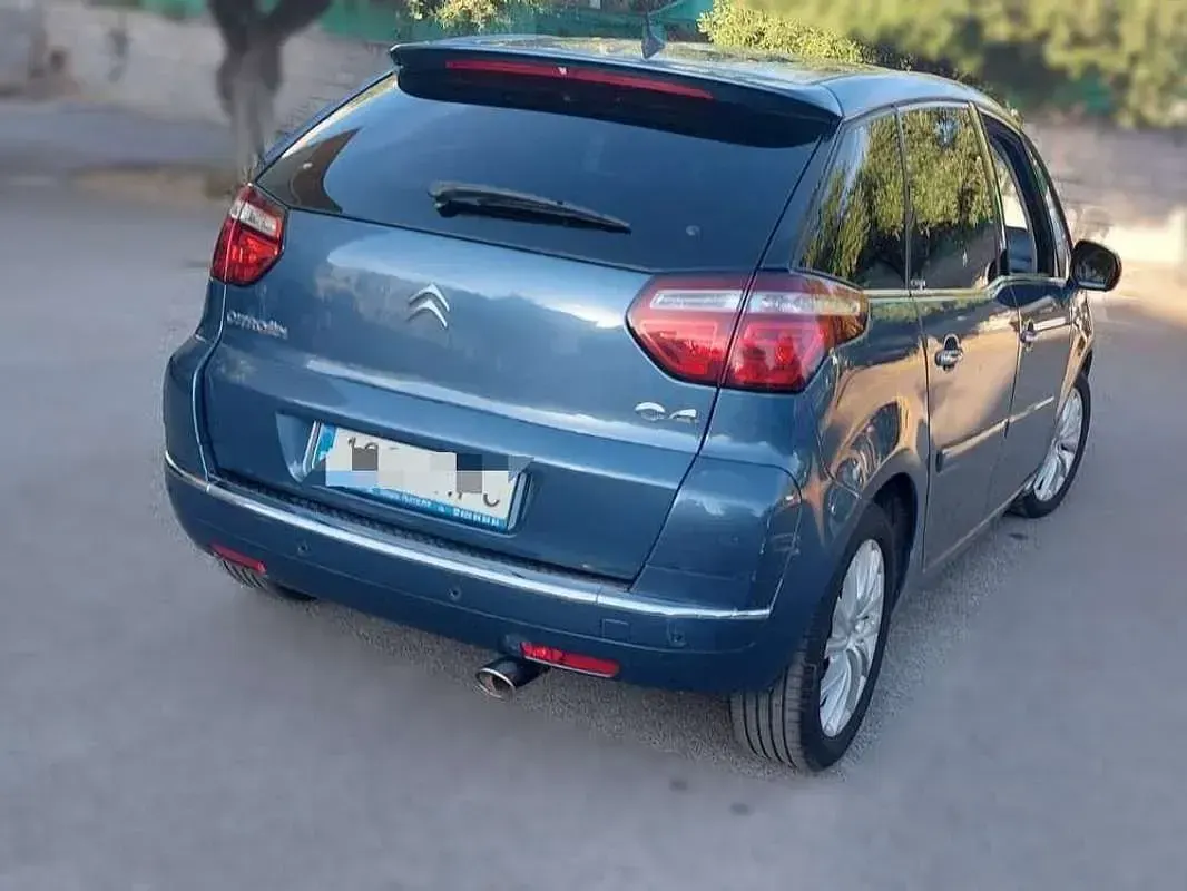 Usado Citroën C4 Exclusive 109 CV (80 kW) 2011 Azul Utilitario