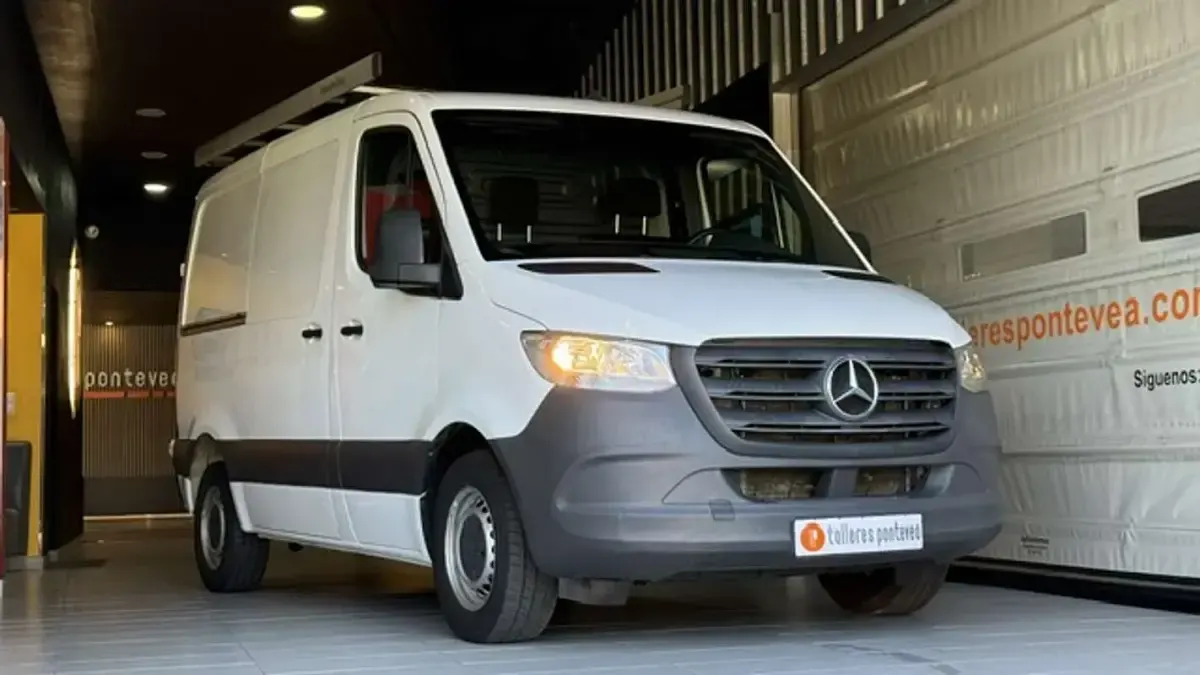 Usado Mercedes Sprinter 170 CV (125 kW) 2021 Blanco Van