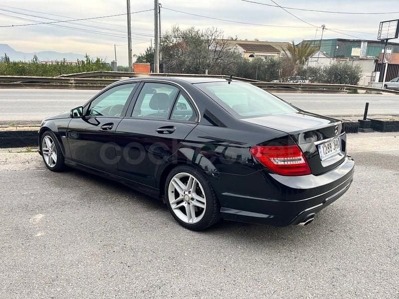 Usado Mercedes C250 Avantgarde 204 CV (150 kW) 2012 Negro Berlina