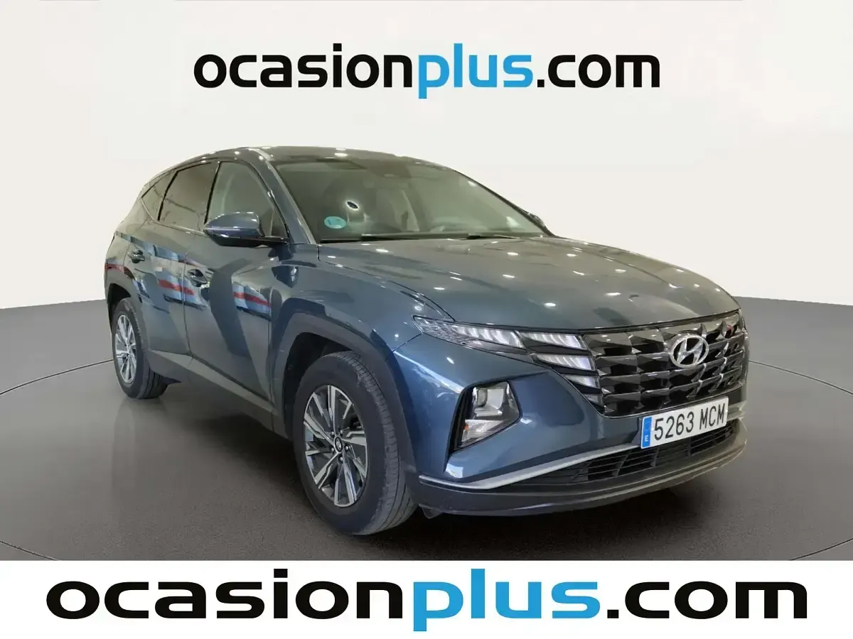 Usado Hyundai Tucson 150 CV (110 kW) 2022 Gris SUV