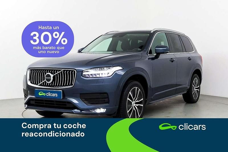 Usado Volvo XC90 Momentum 235 CV (172 kW) 2021 Azul SUV