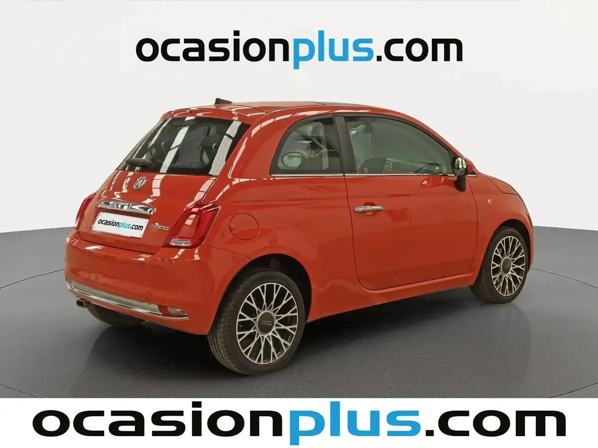 Usado Fiat 500 Dolcevita 71 CV (52 kW) 2024 Naranja Utilitario