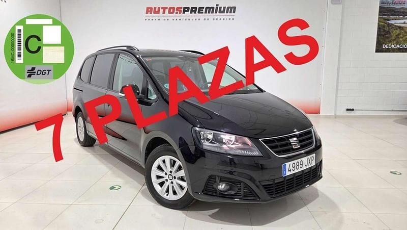 Usado Seat Alhambra Reference 150 CV (110 kW) 2017 Negro Monovolumen