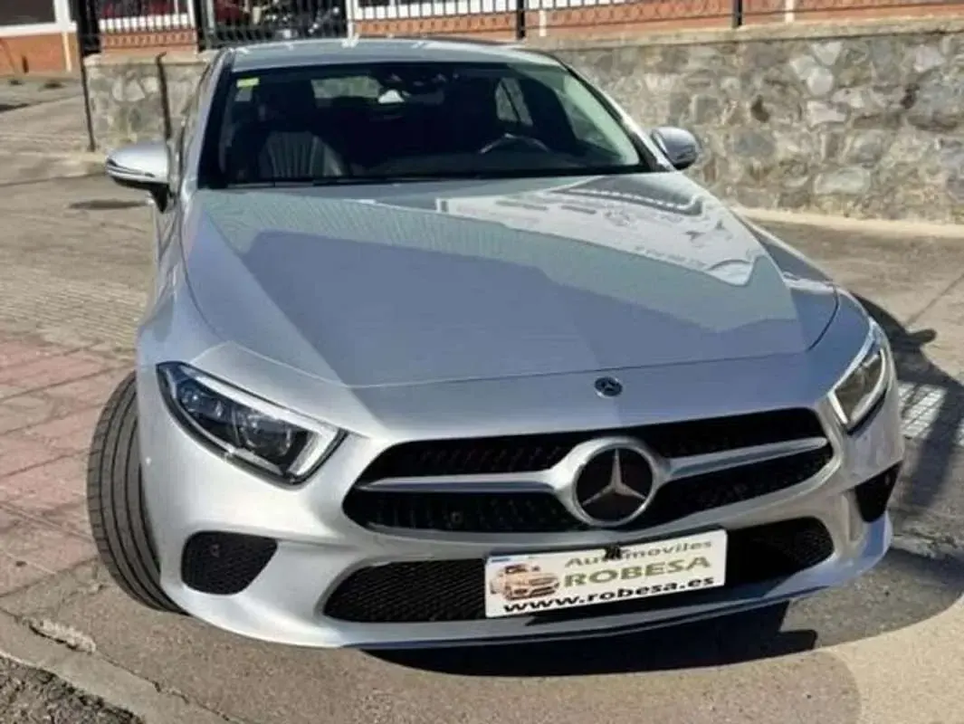 Usado Mercedes CLS350 258 CV (189 kW) 2018 Gris Coupe