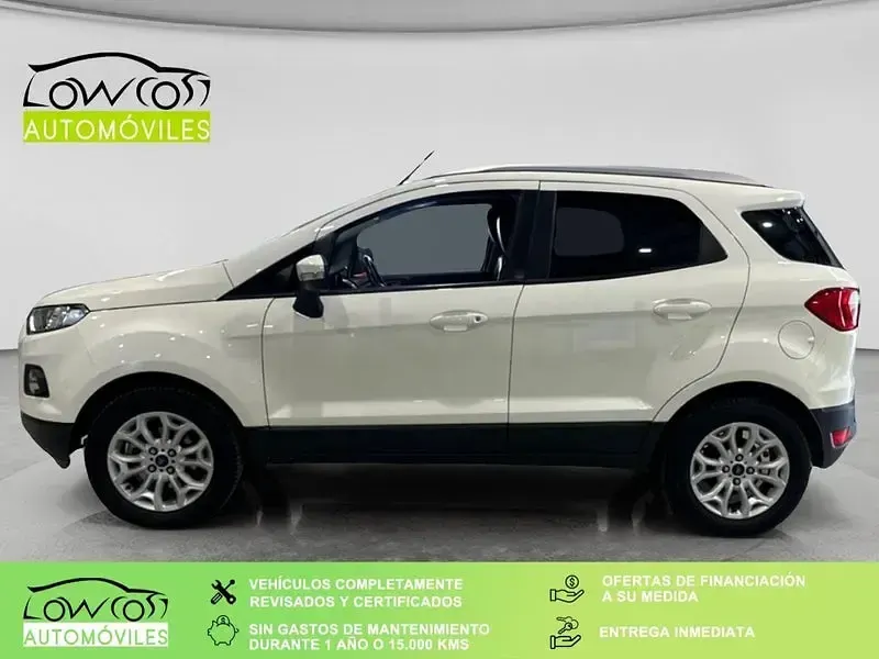 Usado Ford Ecosport Titanium 125 CV (91 kW) 2015 Blanco SUV