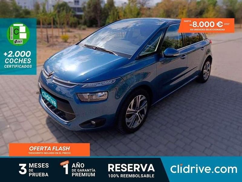Azul Usado 2016 Citroën C4 Feel Utilitario | 7490 € (Precio justo) - Imagen 1/3