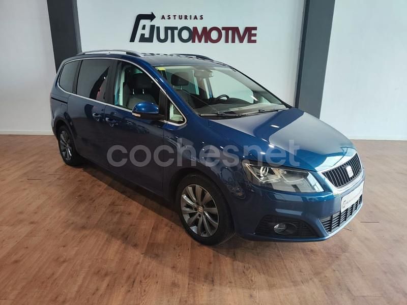 Azul Usado 2015 Seat Alhambra I-Tech Monovolumen | 17.900 € (Precio justo) - Imagen 1/4