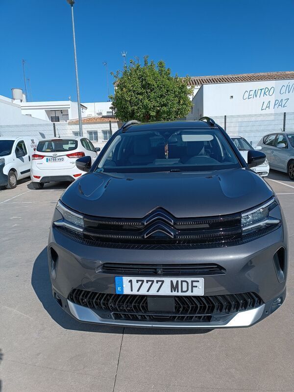Gris Usado 2023 Citroën C5 Aircross Shine SUV | 26.750 € (Un poco caro) - Imagen 1/4