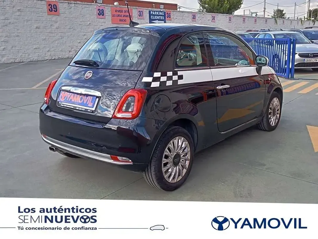 Usado Fiat 500 Lounge 69 CV (50 kW) 2020 Negro Utilitario