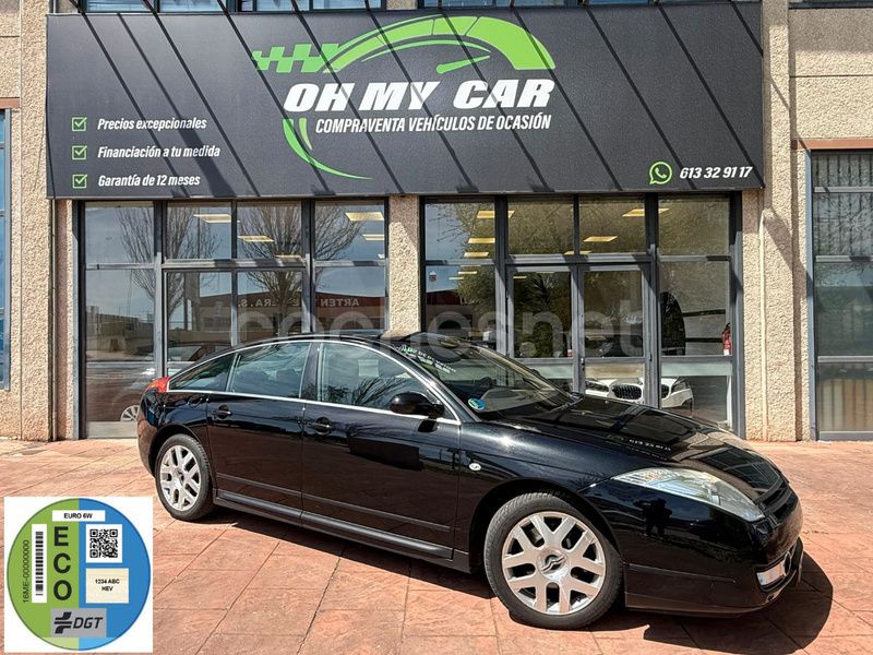 Negro Usado 2009 Citroën C6 Exclusive Berlina | 6990 € - Imagen 1/4