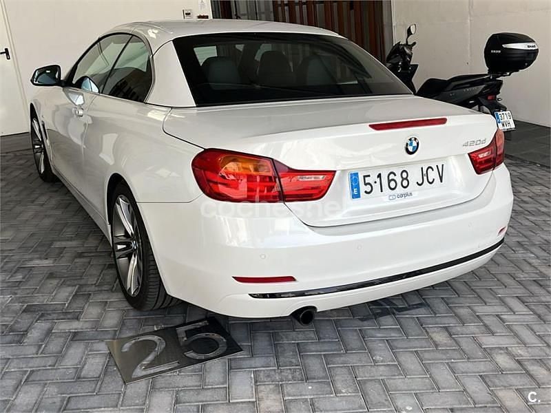 Usado BMW 420 184 HP (135 kW) 2015 Branco Cabrios