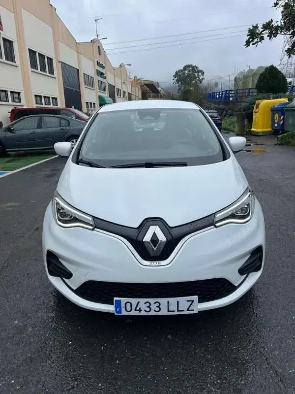 Usado Renault Zoe Intens 80 kW (109 CV) 2020 Blanco Utilitario