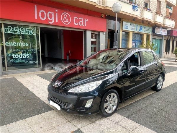 Negro Usado 2009 Peugeot 308 Sport Berlina | 7500 € (Un poco caro) - Imagen 1/4