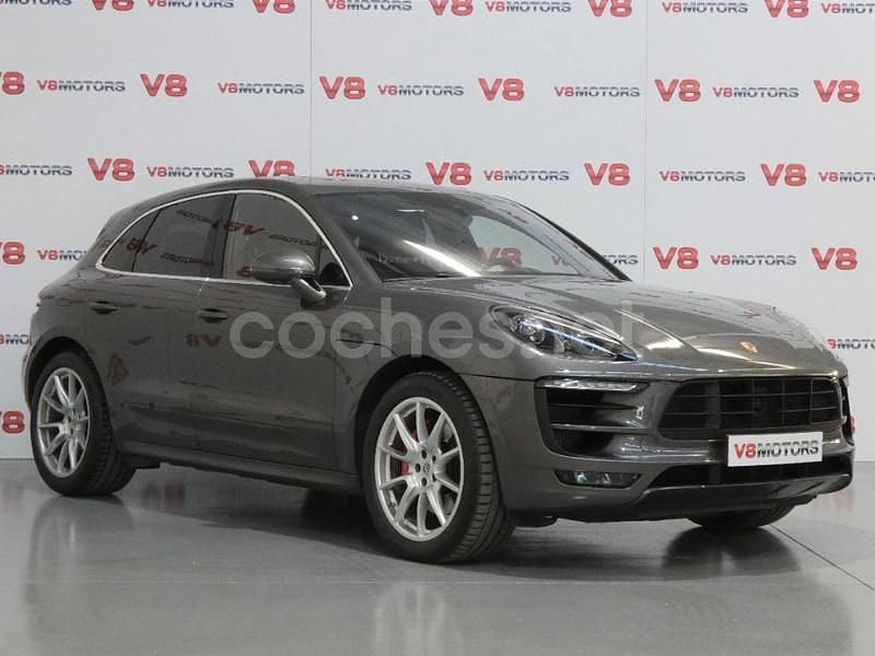 Usado Porsche Macan Turbo 400 CV (294 kW) 2014 Gris / plata SUV