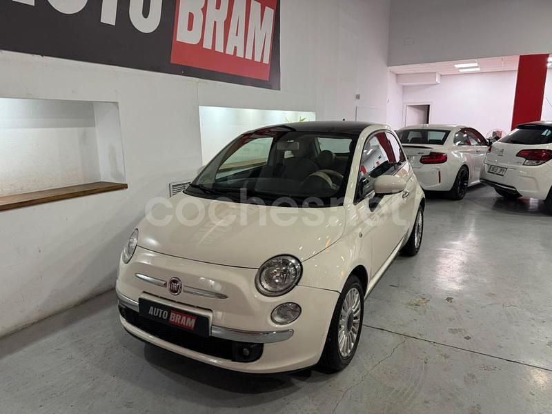 Usado Fiat 500 Lounge 69 CV (50 kW) 2013 Blanco Berlina