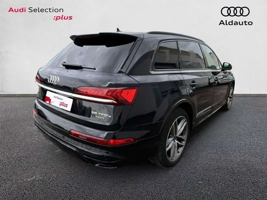 Usado Audi Q7 S-Line 381 CV (280 kW) 2021 Negro SUV
