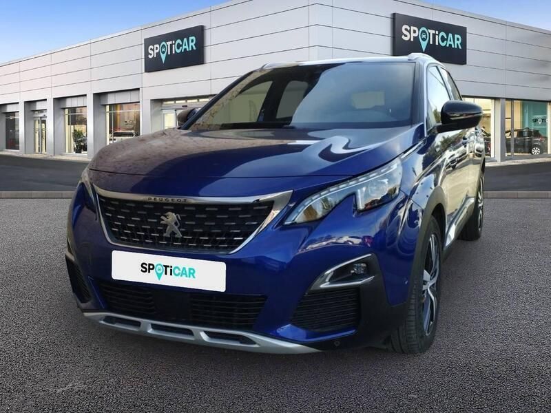 Azul Usado 2019 Peugeot 3008 GT-line SUV | 19.991 € (Caro) - Imagen 1/3