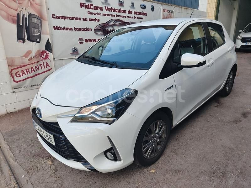 Blanco Usado 2019 Toyota Yaris Hybrid Active Berlina | 10.800 € (Buen precio) - Imagen 1/4