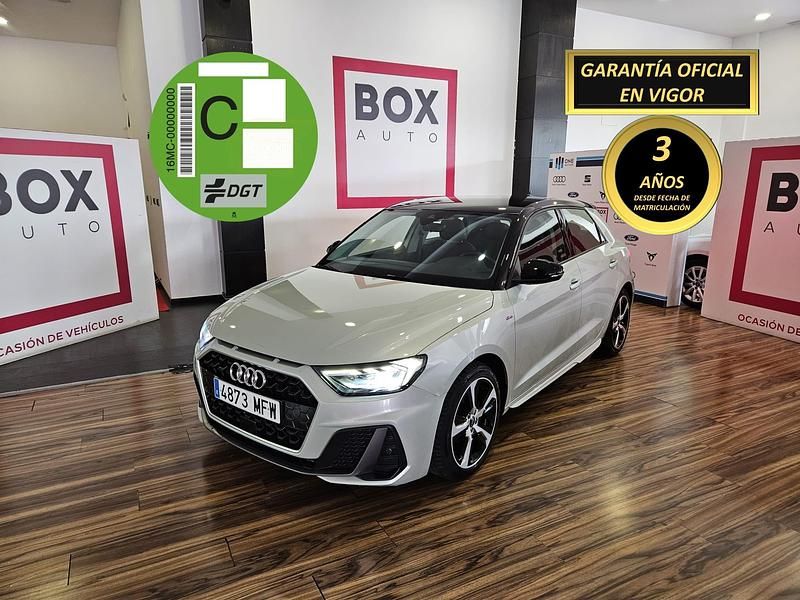Gris / plata Usado 2023 Audi A1 Sportback Black Edition Utilitario | 23.900 € (Caro) - Imagen 1/4