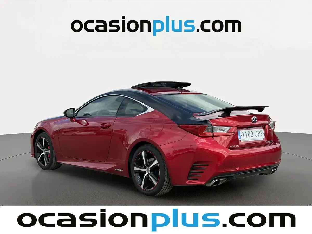 Usado Lexus RC300h Executive Line 223 CV (164 kW) 2016 Rojo Coupe